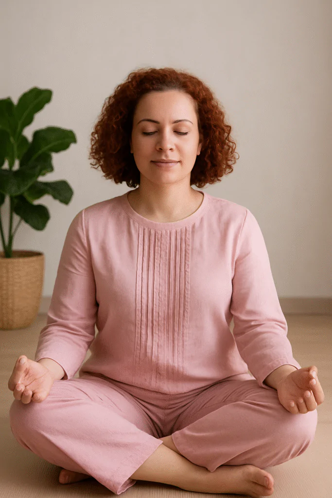 pessoa praticando mindfulness